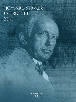 cover image of Richard Strauss-Jahrbuch 2016